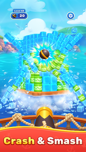 Ocean Block Shoot game screen 2