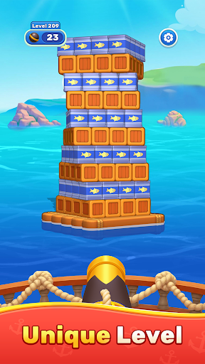 Ocean Block Shoot game screen 3